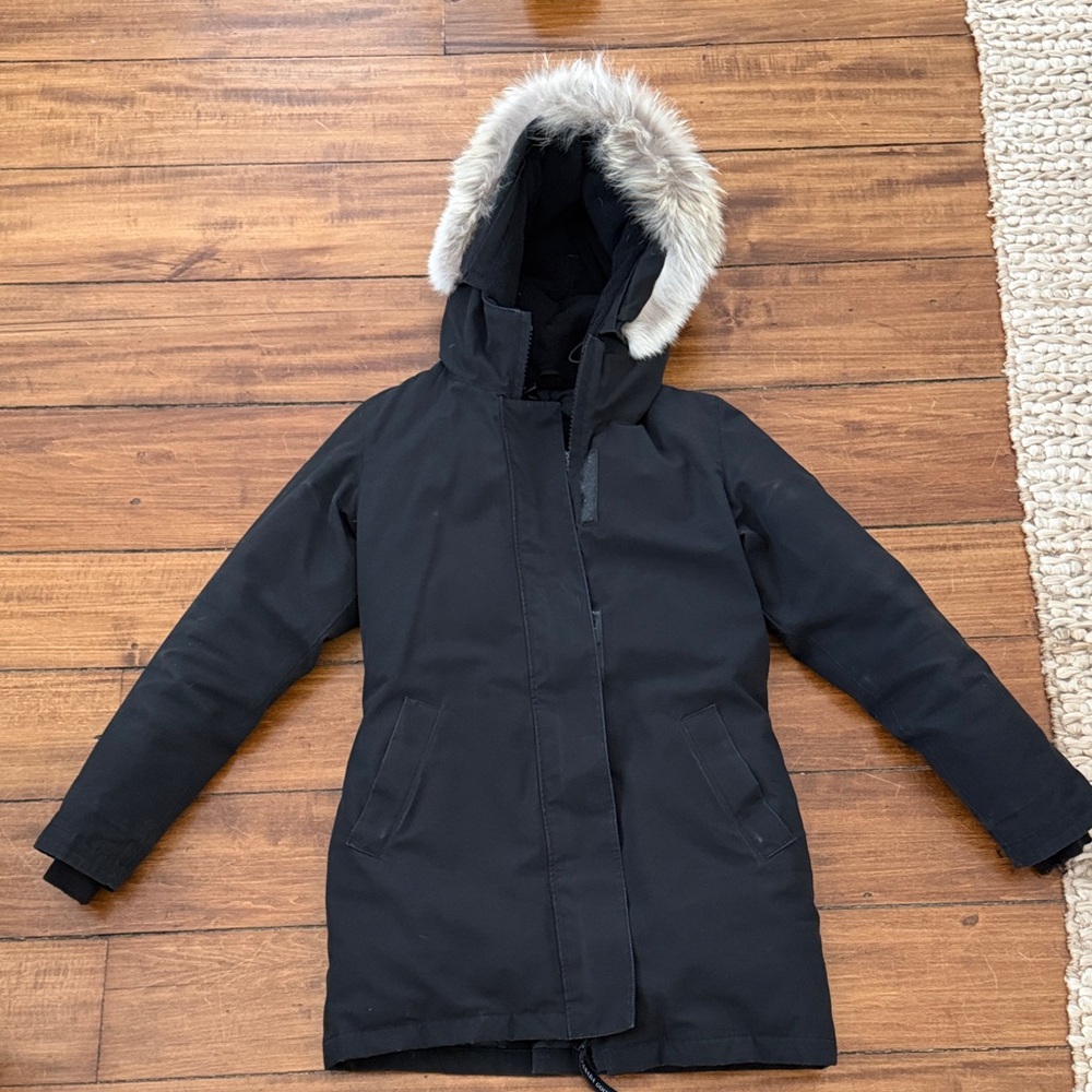 Canada Goose Black Jacket with fur hood